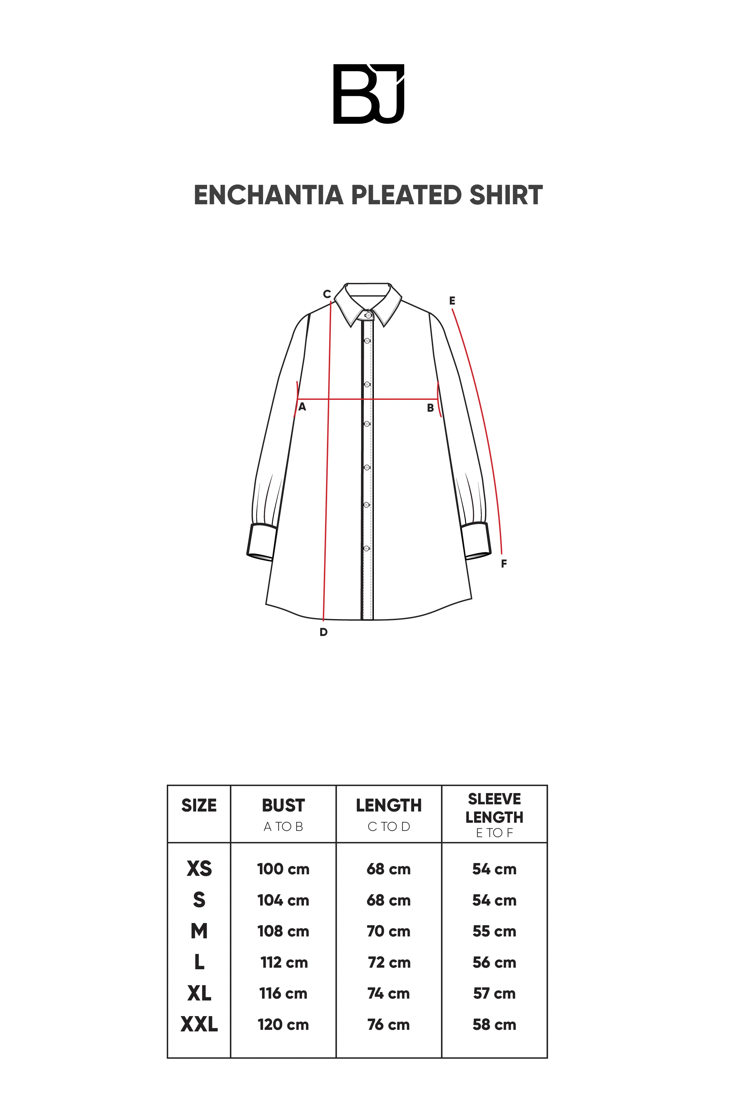 Enchantia Pleated Shirt - Navy - Image 5