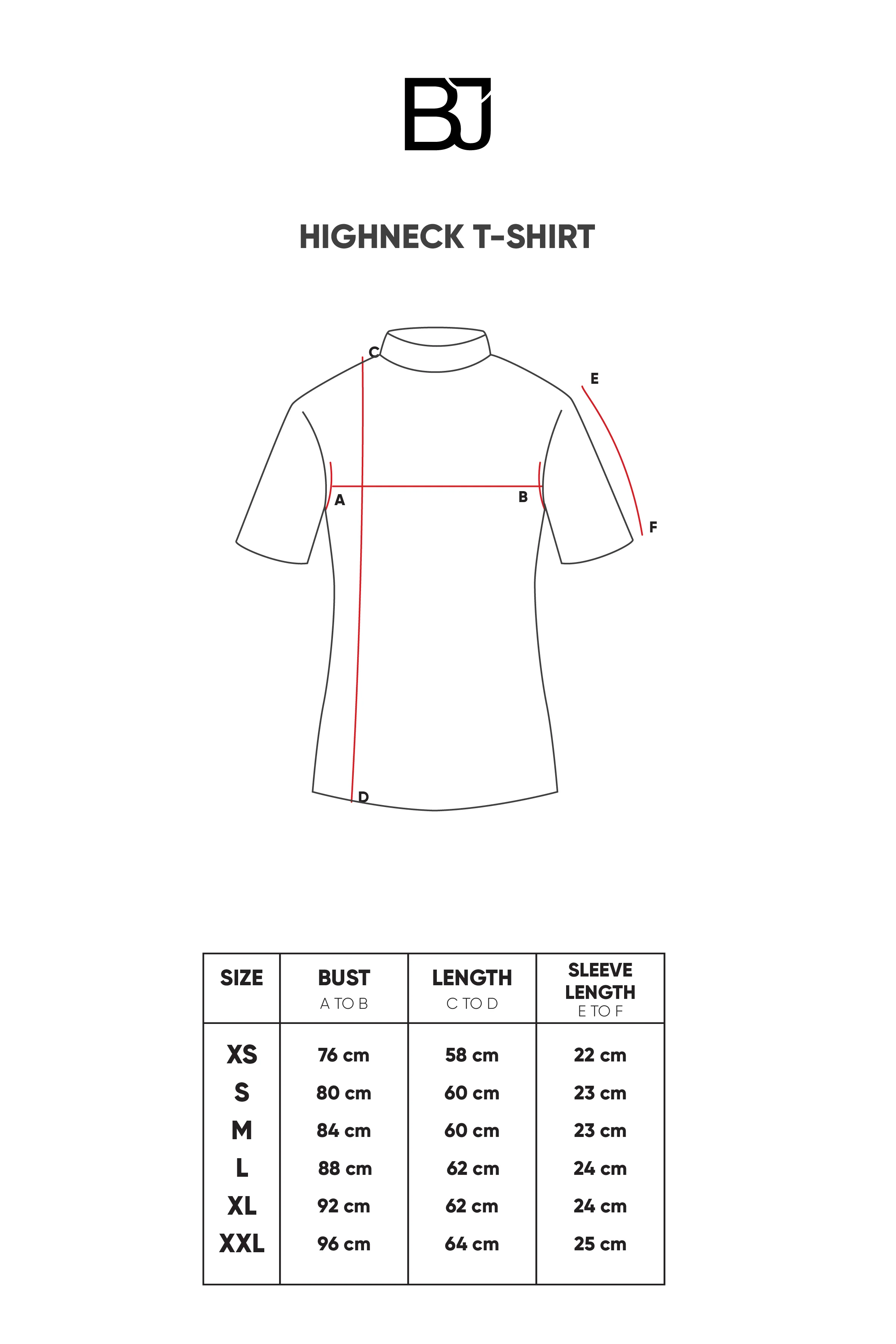 Highneck T-Shirt - Creme Brulee - Image 4